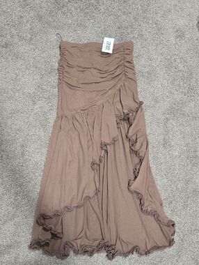 12th Tribe | Dresses | 2th Tribe Dolce Mocha Ombre Cowl Neck Maxi Dress |  Poshmark